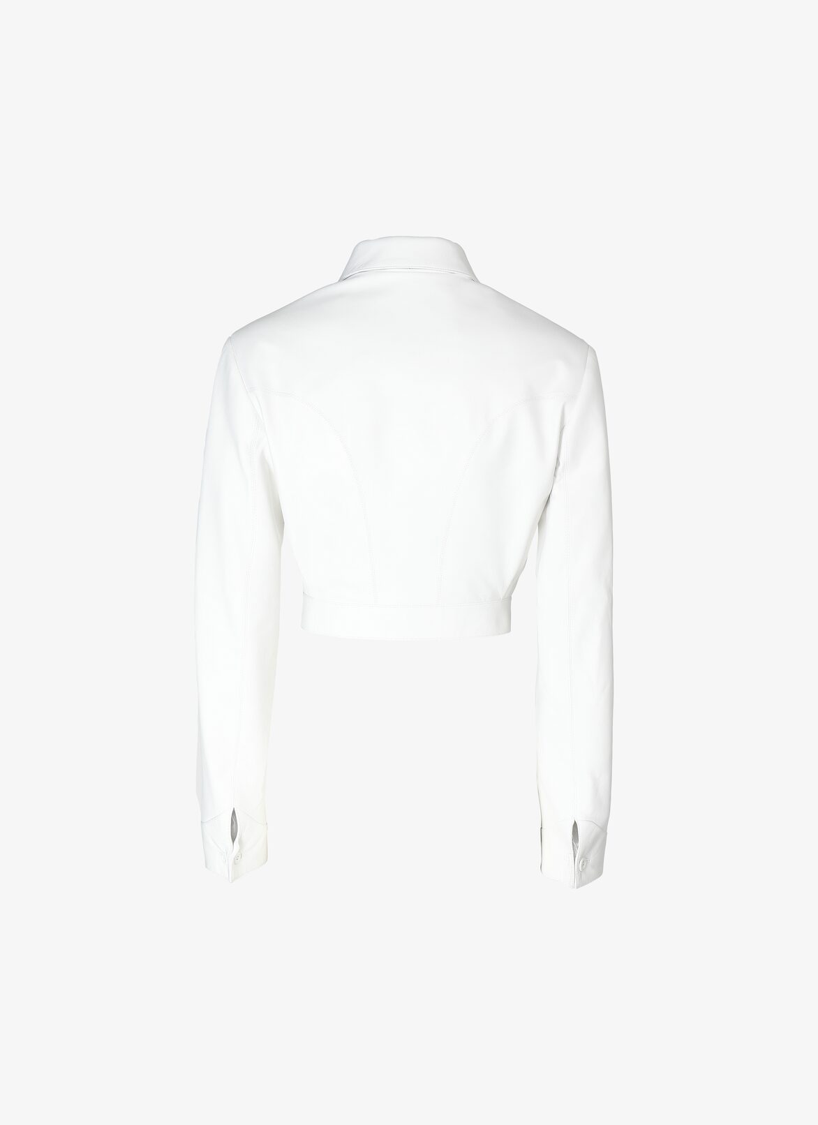Alaïa Edition 1992 Leather Jacket ALAÏA WHITE ALAÏA EDITION 1992 LEATHER JACKET